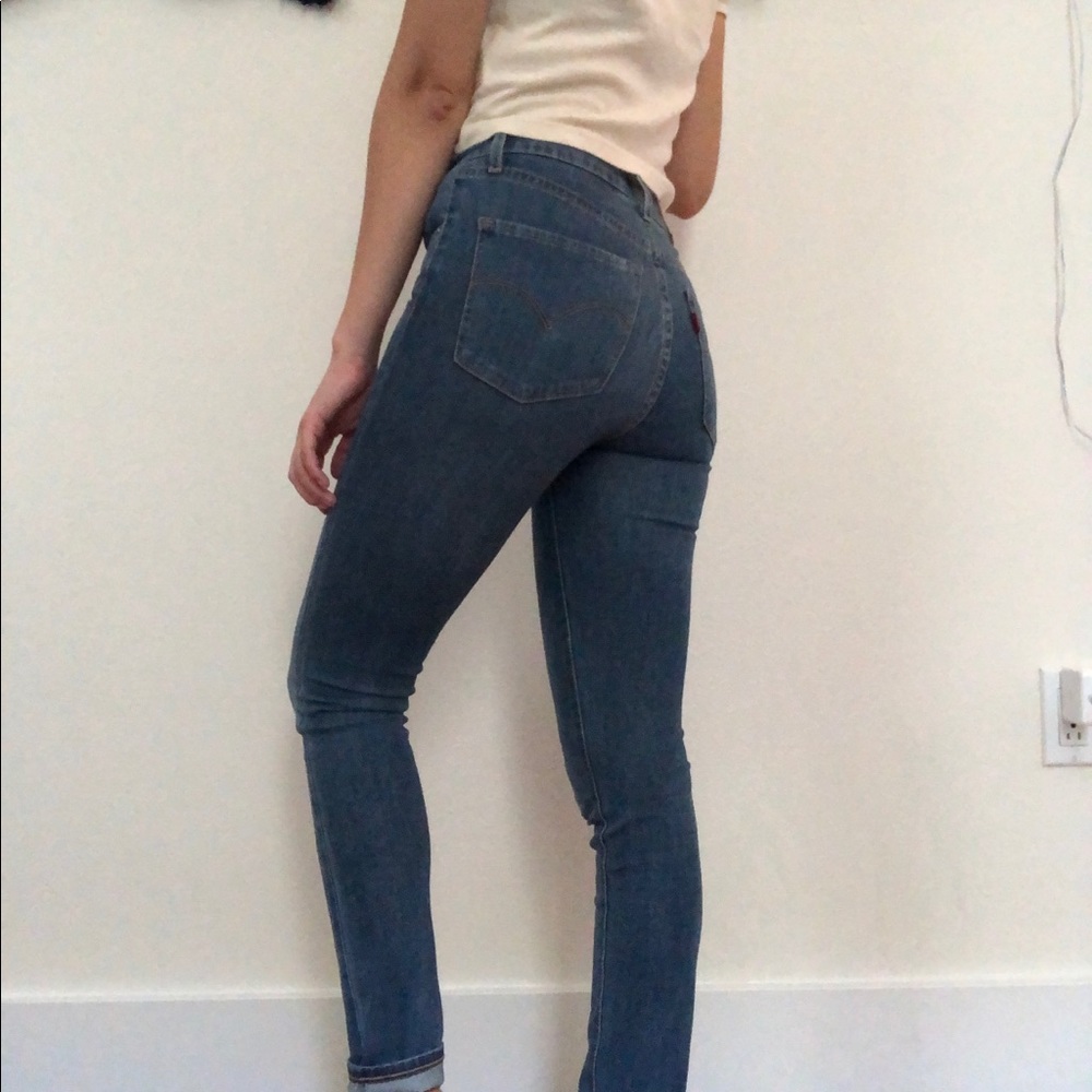 Levis 721 High rise skinny jeans